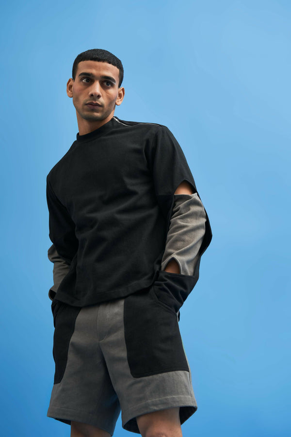 Layered Structured Shorts