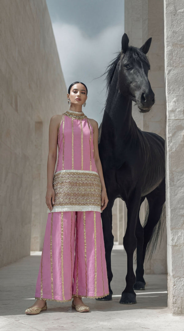 Ivara Halter Sharara Set