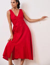 Red Midi Dress