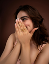 Infinity Swirl Ring - Gold