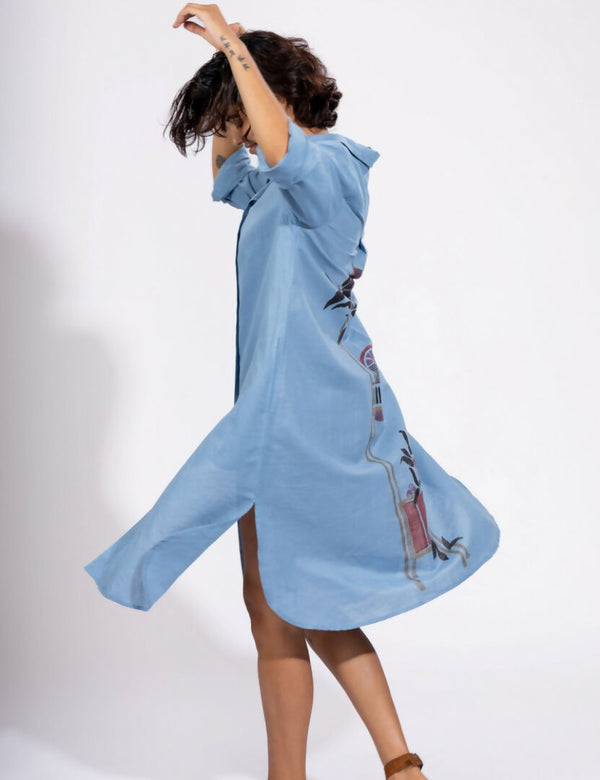 Azure Nako Dress