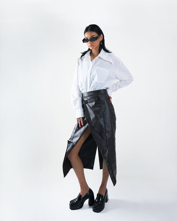 Inverted Coat Skirt