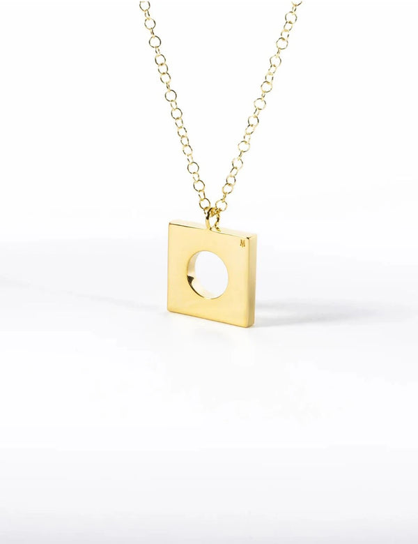 Edge Pendant Gold