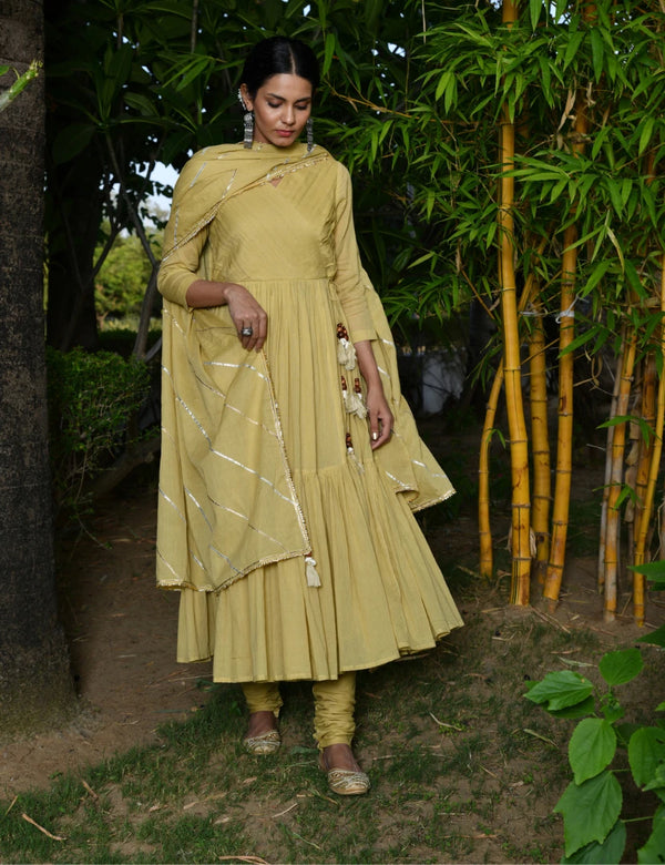 Chandan Angarkha Suit