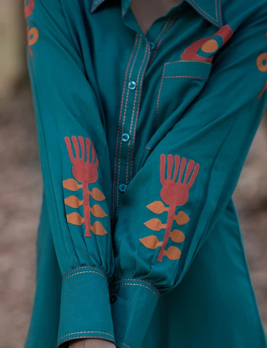 AZULA SHIRT DRESS
