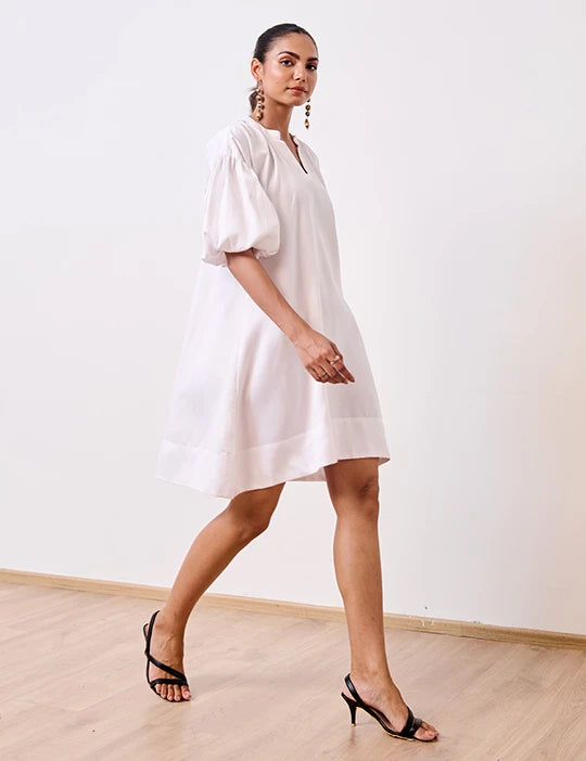 White Short Party Dress