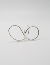 Infinity Swirl Ring - Silver