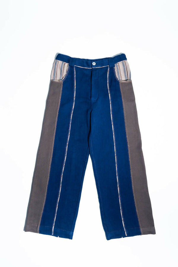 Contrast Pants