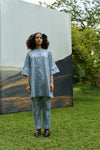Azure Shirt & Trousers Set