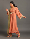 Rust Haseena Kurta Set