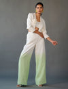 Short Jacket With Shaded Pant