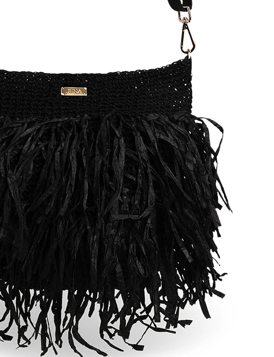 Raffia Bucket Bag