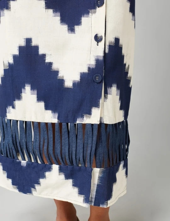 Blue Hillary Skirt