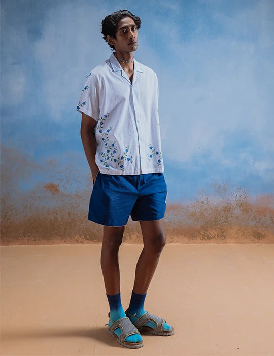 Blue Bloom Shirt