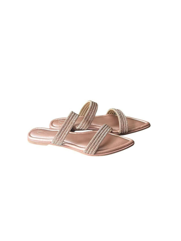 Blush Shine Flats