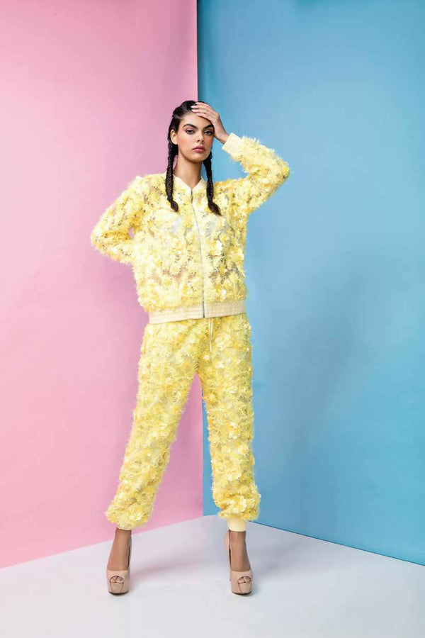 3D Summer Jacket - Yellow