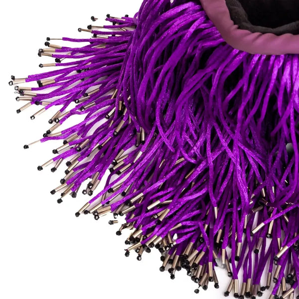 AMARA FRINGE Purple