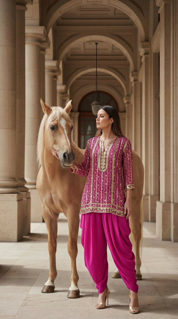 Lyana Dhoti Kurta Set
