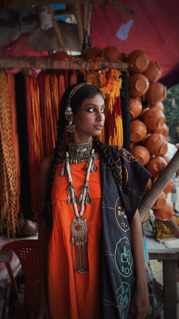 Coldplay Saree
