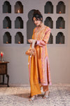 Mehreen Gulabi Kurta Set With Dupatta