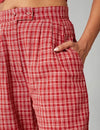 Red Suri Trouser