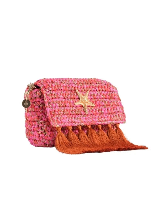 3 Weave Raffia Clutch