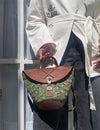 Forest Criss Cross Bucket Tote