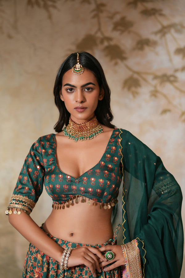 Mayuri Heer Lehenga Set With Dupatta