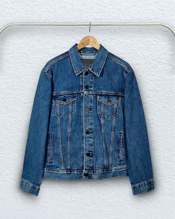 Air Force Indigo Backpack Denim Jacket