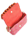 3 Weave Raffia Clutch