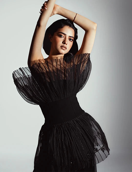 EMBROIDERED STRUCTURED CORSET