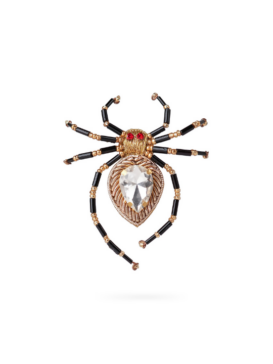 Red spider Brooch