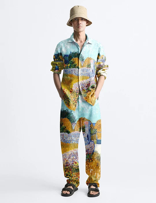 Farmhouse in Provence coord set for men