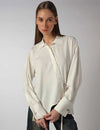 Lady In White Aloe Vera Shirt