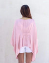 Pink Braided Short Cape