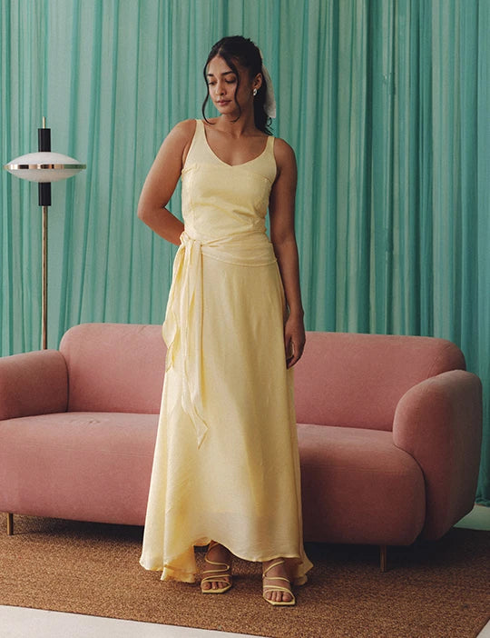 Savannah Satin dress