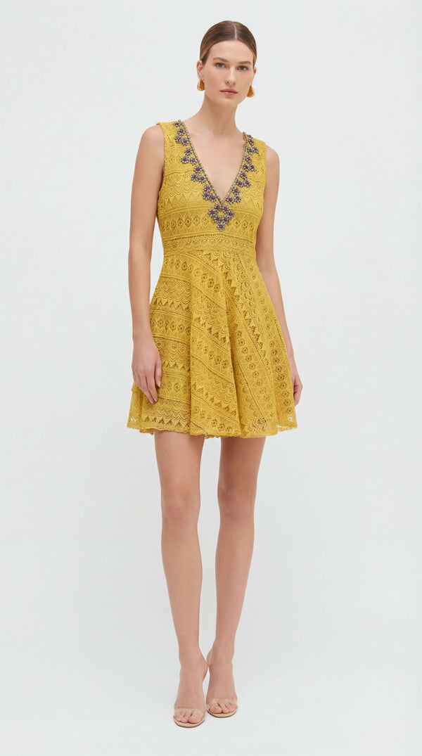 Eden Hand Embroidered Dress