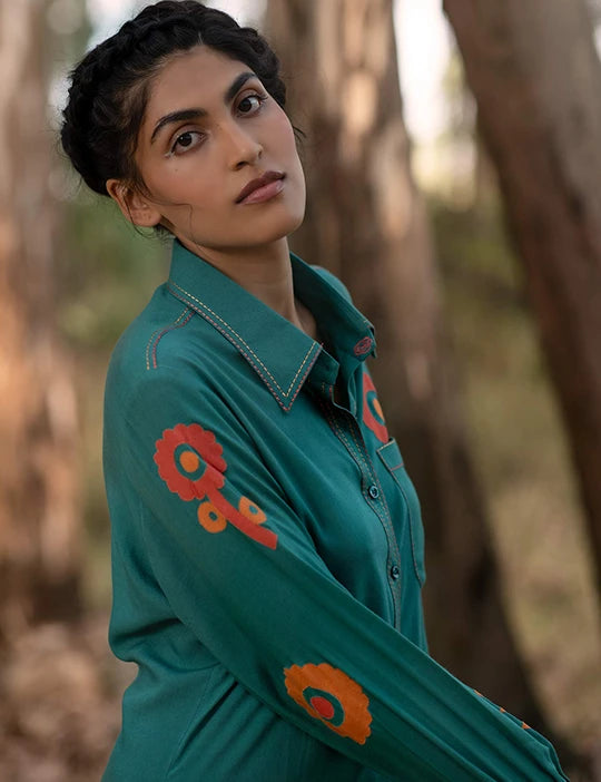 AZULA SHIRT DRESS