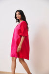 Red & Pink Short Party Dress