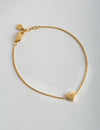 Heart Bracelet Topaz