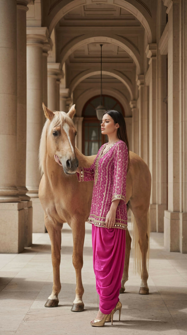 Lyana Dhoti Kurta Set