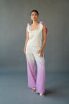 3D Flower Top With Shaded Pant