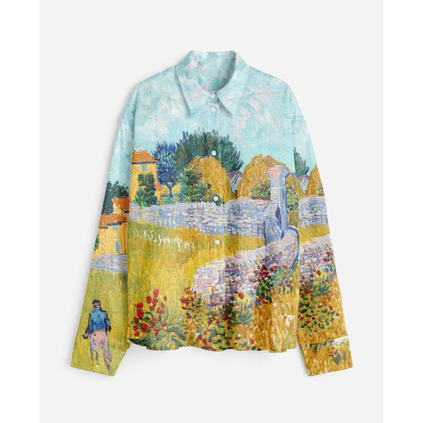 Farmhouse in Provence Shirt for Women