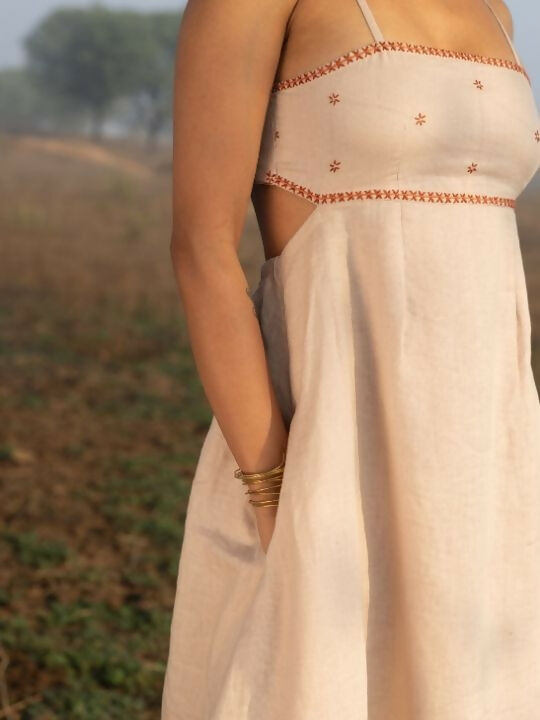 Beatrice Tie-up Dress