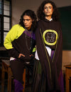 STRAIGHT COLOR BLOCKING PANTS