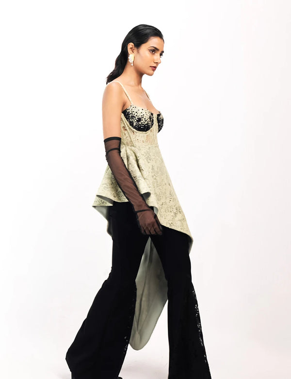 TROPICAL ECLIPSE CORSET TOP