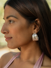 melt hoops - silver