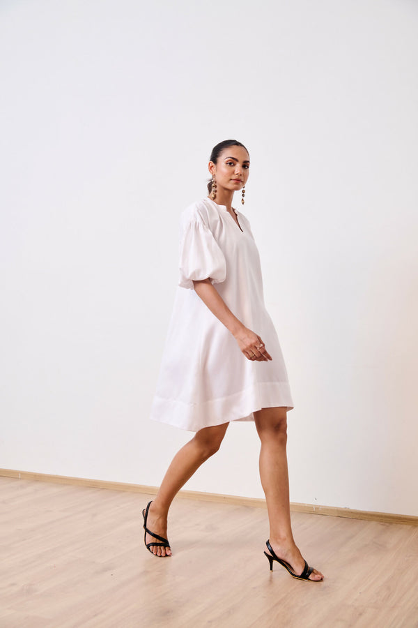 White Short Party Dress