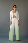 Short Jacket With Shaded Pant