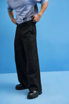 Black Shoji all-over Patchwork Trousers